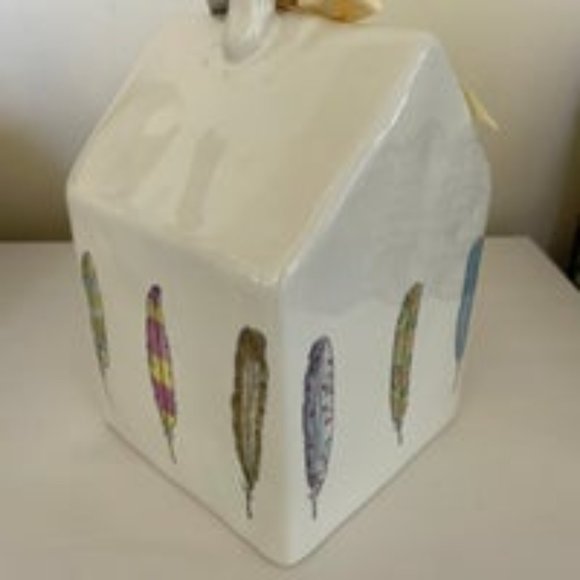 Other - Rae Dunn Feather Birdhouse